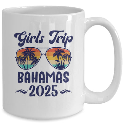 Bahamas Girls Trip Beach Vacation 2025 Matching Group Mug | teecentury