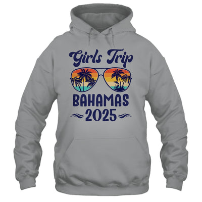 Bahamas Girls Trip Beach Vacation 2025 Matching Group Shirt & Tank Top | teecentury