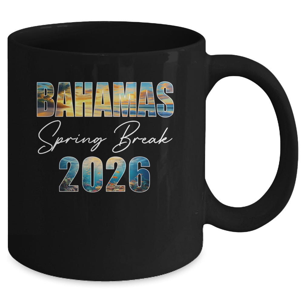 Bahamas Spring Break 2026 Summer Vacation Beach Mug | teecentury
