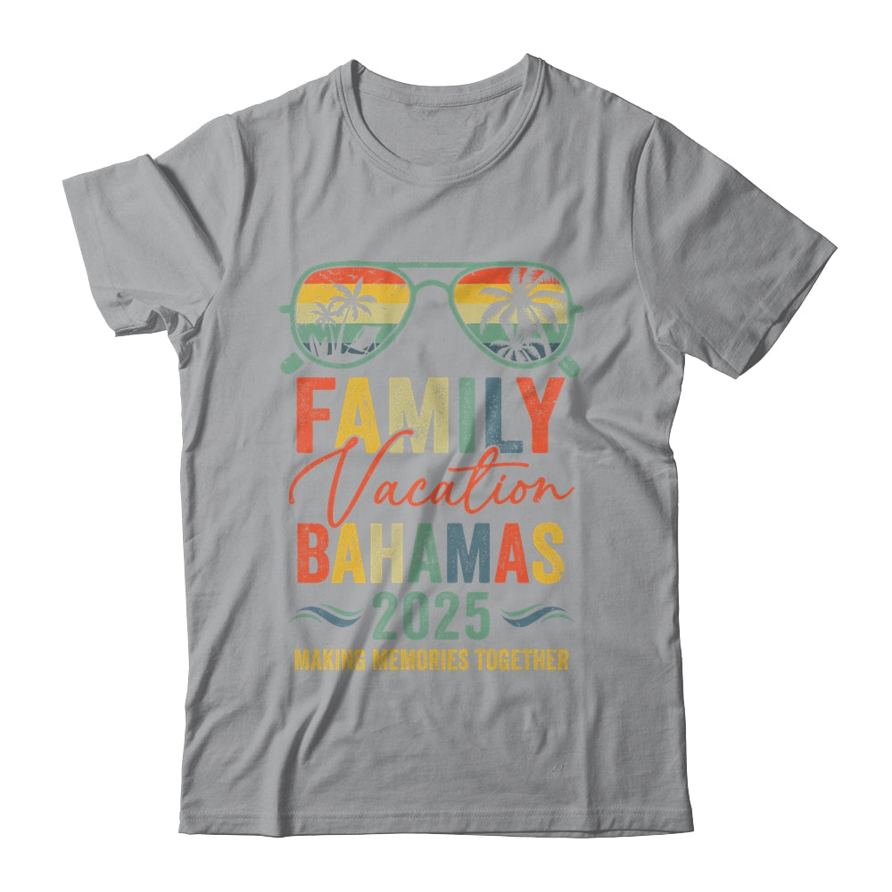 Bahamas Vacation 2025 Matching Family Group Summer Shirt & Tank Top | teecentury
