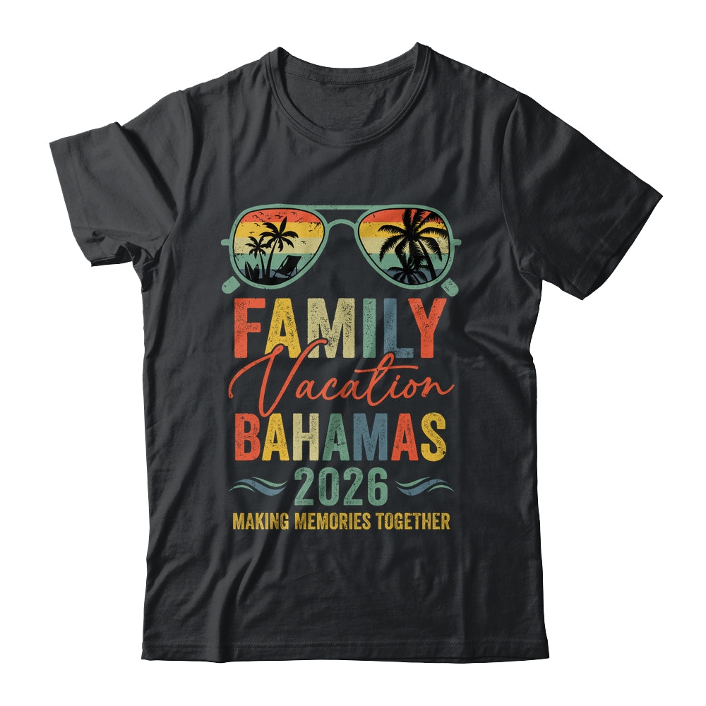 Bahamas Vacation 2026 Matching Family Group Summer Shirt & Tank Top | teecentury