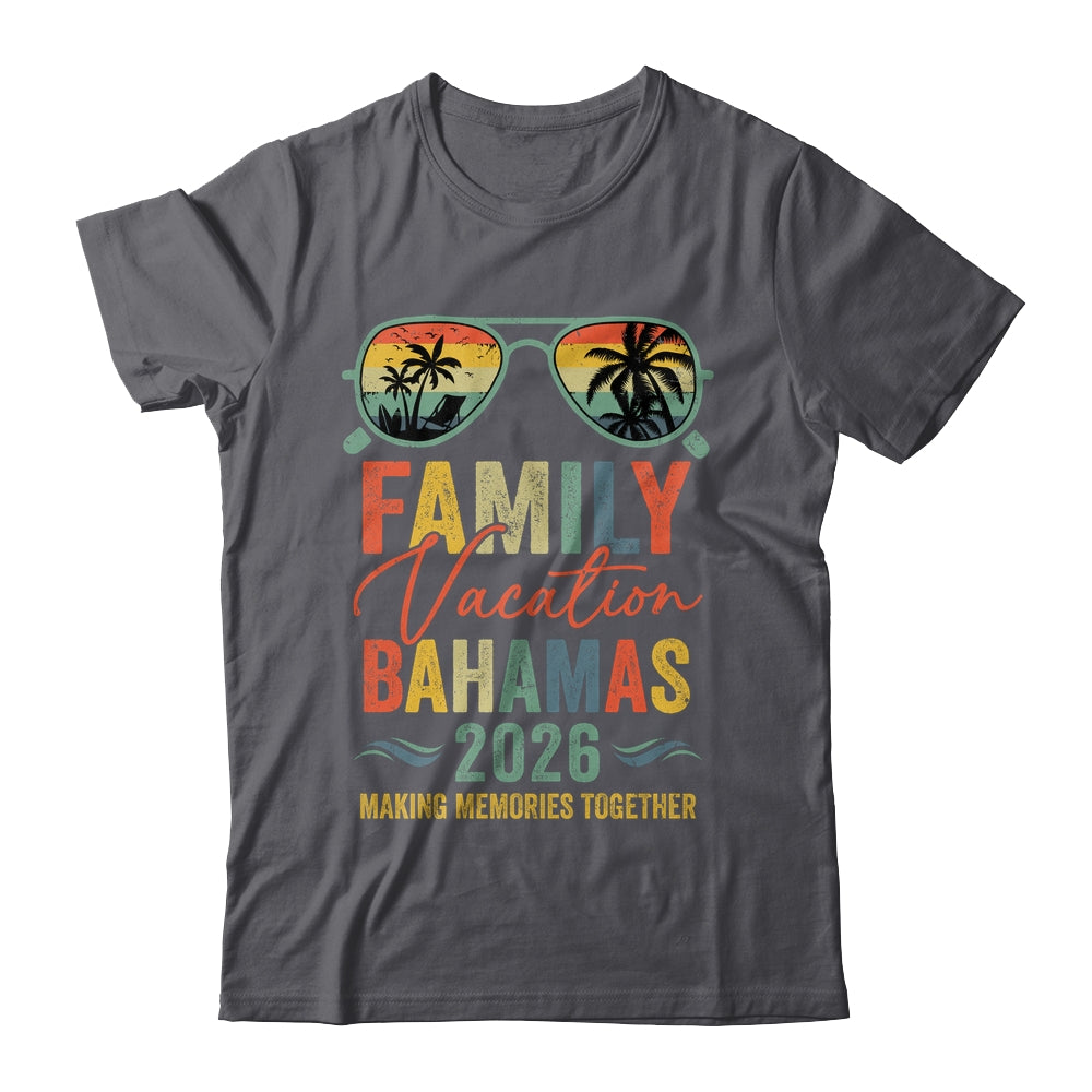 Bahamas Vacation 2026 Matching Family Group Summer Shirt & Tank Top | teecentury