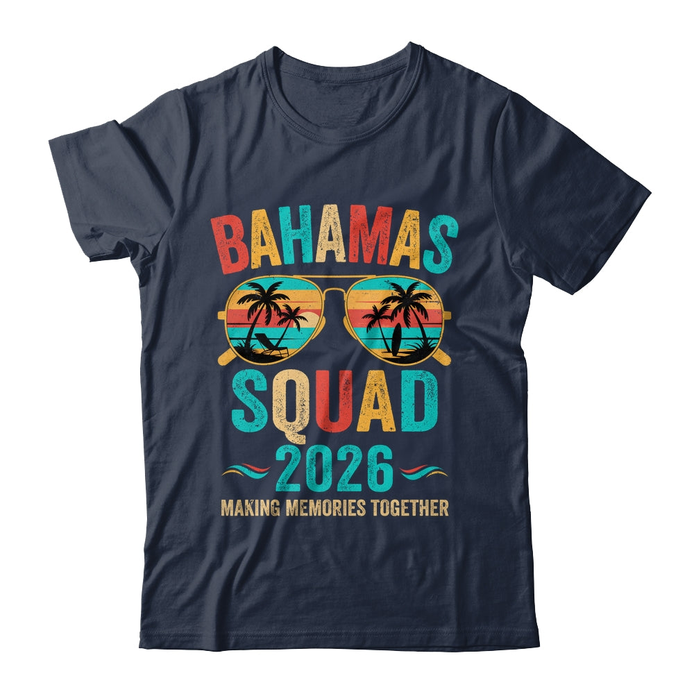 Bahamas Vacation Squad 2026 Family Matching Vintage Shirt & Tank Top | teecentury