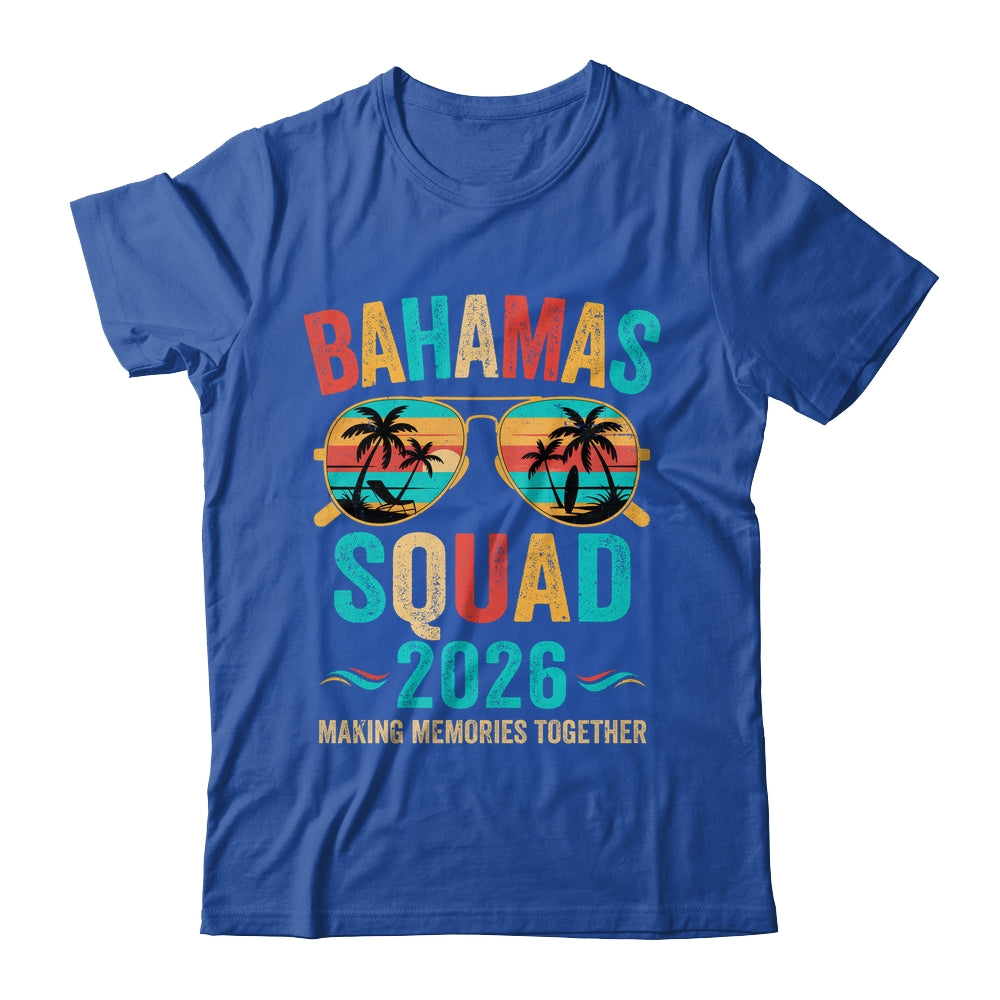 Bahamas Vacation Squad 2026 Family Matching Vintage Shirt & Tank Top | teecentury