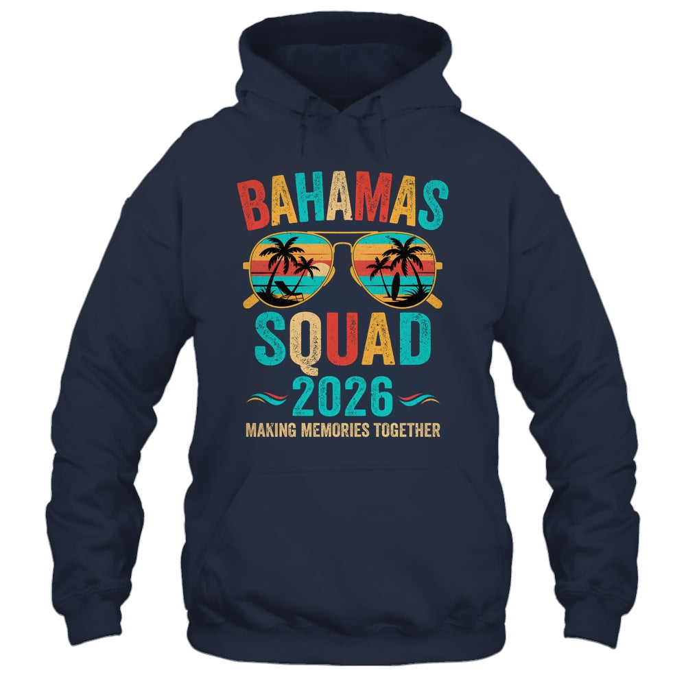 Bahamas Vacation Squad 2026 Family Matching Vintage Shirt & Tank Top | teecentury