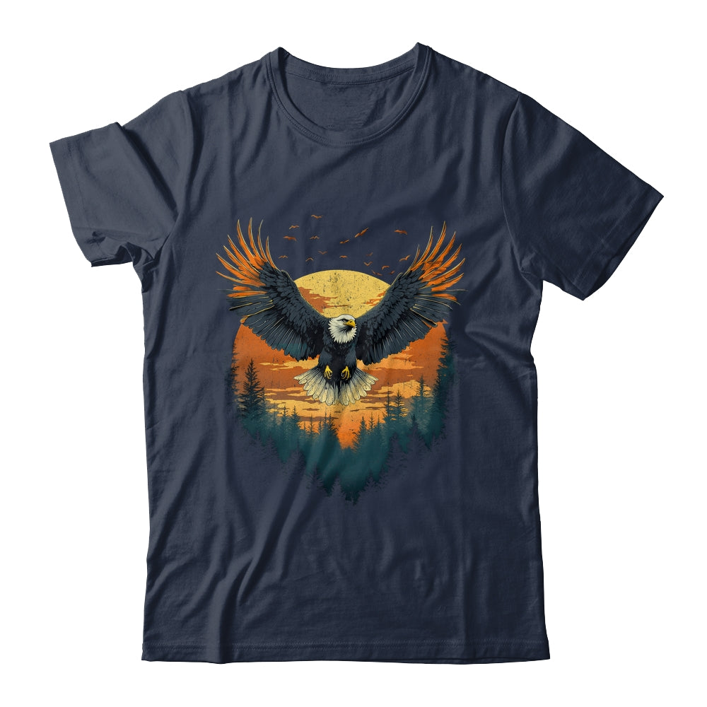 Bald Eagle Flying Nature Eagle Forest Animal Wildlife Shirt & Hoodie | teecentury
