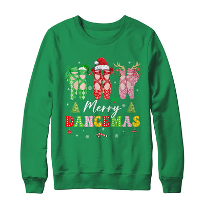 Ballet Dancer Christmas Dance Merry Dancemas Teacher Xmas Shirt & Sweatshirt | teecentury