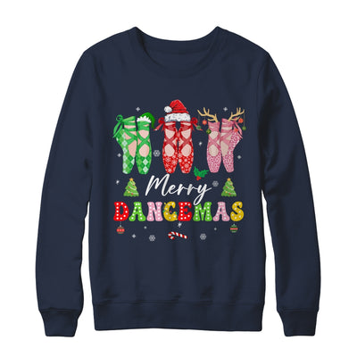 Ballet Dancer Christmas Dance Merry Dancemas Teacher Xmas Shirt & Sweatshirt | teecentury