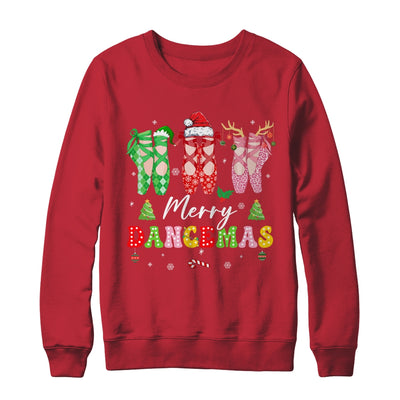 Ballet Dancer Christmas Dance Merry Dancemas Teacher Xmas Shirt & Sweatshirt | teecentury