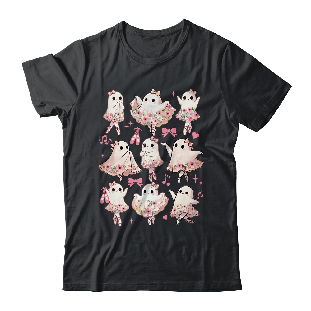 Ballet Ghost Ballet Dancer Spooky Dance Halloween Teacher Shirt & Sweatshirt | teecentury