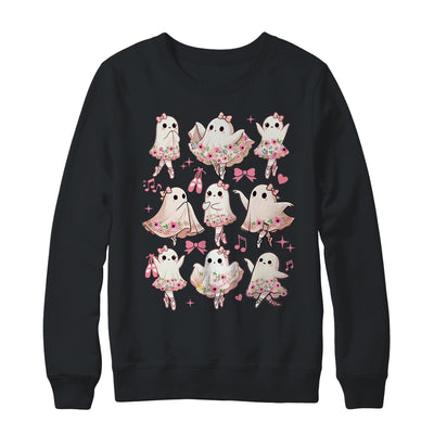 Ballet Ghost Ballet Dancer Spooky Dance Halloween Teacher Shirt & Sweatshirt | teecentury