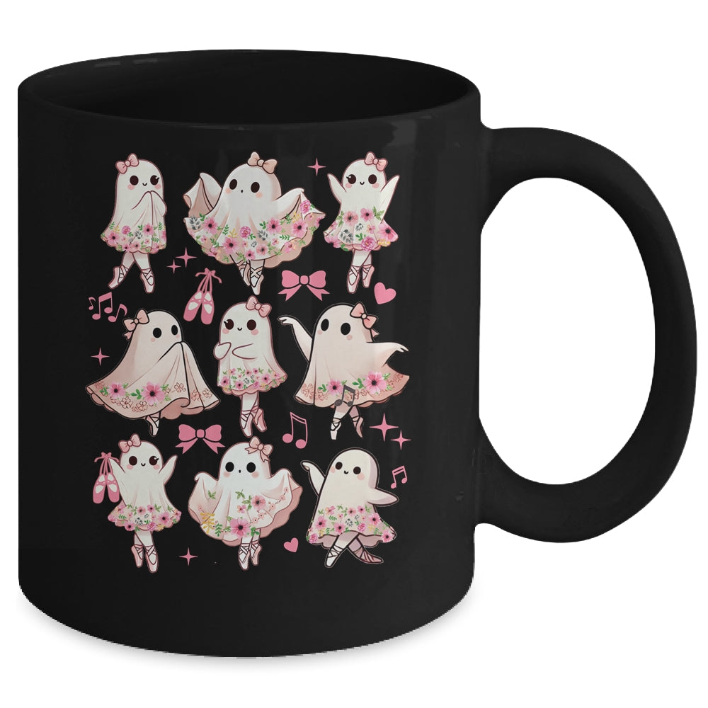 Ballet Ghost Ballet Dancer Spooky Dance Halloween Teacher Mug | teecentury