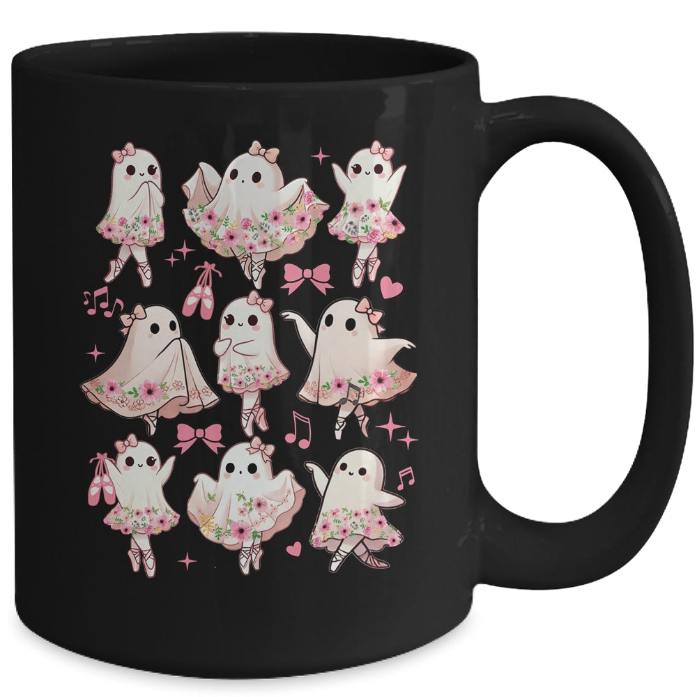 Ballet Ghost Ballet Dancer Spooky Dance Halloween Teacher Mug | teecentury