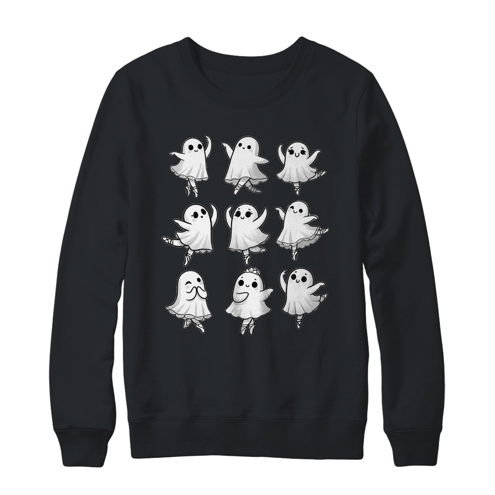 Ballet Ghost Ballet Dancer Spooky Dance Teacher Halloween Shirt & Sweatshirt | teecentury