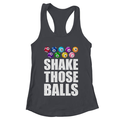 Balls Bingo Designs Men Women Casino Gambling Bingo Lovers Shirt & Tank Top | teecentury