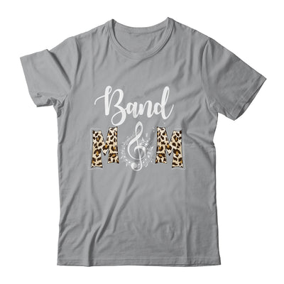 Band Mom Leopard Print Proud Band Mama Musical Marching Band Shirt & Tank Top | teecentury