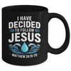 Baptized I Have Decided To Follow Jesus Baptism Christian Mug | teecentury