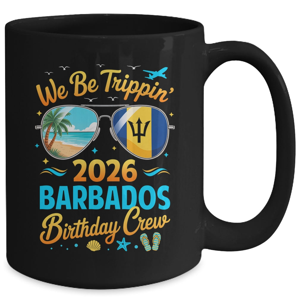 Barbados Vacation 2026 Straight Trippin' Birthday Cruise Mug | teecentury