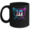 Baseball 10th Birthday Ice Cream Drip 10 Year Old Birthday Boy Mug | teecentury