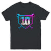 Baseball 10th Birthday Ice Cream Drip 10 Year Old Birthday Boy Youth Shirt | teecentury