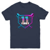 Baseball 11th Birthday Ice Cream Drip 11 Year Old Birthday Boy Youth Shirt | teecentury