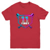 Baseball 11th Birthday Ice Cream Drip 11 Year Old Birthday Boy Youth Shirt | teecentury