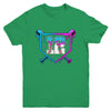 Baseball 12th Birthday Ice Cream Drip 12 Year Old Birthday Boy Youth Shirt | teecentury