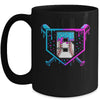 Baseball 5th Birthday Ice Cream Drip 5 Year Old Birthday Boy Mug | teecentury