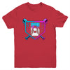 Baseball 5th Birthday Ice Cream Drip 5 Year Old Birthday Boy Youth Shirt | teecentury