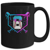 Baseball 6th Birthday Ice Cream Drip 6 Year Old Birthday Boy Mug | teecentury