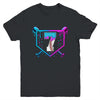 Baseball 7th Birthday Ice Cream Drip 7 Year Old Birthday Boy Youth Shirt | teecentury