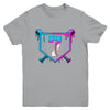 Baseball 7th Birthday Ice Cream Drip 7 Year Old Birthday Boy Youth Shirt | teecentury