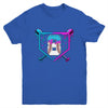 Baseball 8th Birthday Ice Cream Drip 8 Year Old Birthday Boy Youth Shirt | teecentury