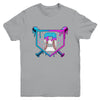 Baseball 9th Birthday Ice Cream Drip 9 Year Old Birthday Boy Youth Shirt | teecentury