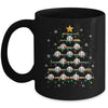 Baseball Christmas Tree Light Xmas Baseball Men Boys Kids Mug | teecentury