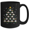 Baseball Christmas Tree Light Xmas Baseball Men Boys Kids Mug | teecentury