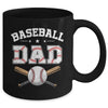 Baseball Dad For Fathers Day Baseball Lovers Mug | teecentury