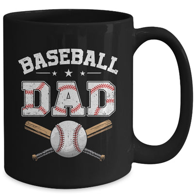 Baseball Dad For Fathers Day Baseball Lovers Mug | teecentury