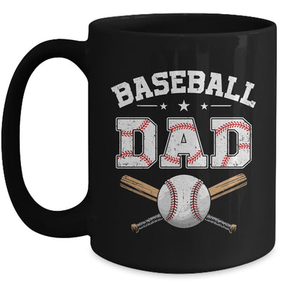 Baseball Dad For Fathers Day Baseball Lovers Mug | teecentury