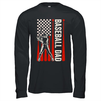 Baseball Design For Men Dad Flag Baseball Fathers Day Shirt & Hoodie | teecentury
