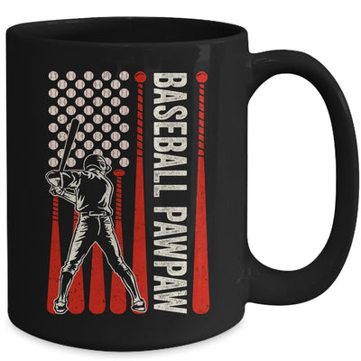 Baseball Design For Men Pawpaw Flag Baseball Fathers Day Mug | teecentury