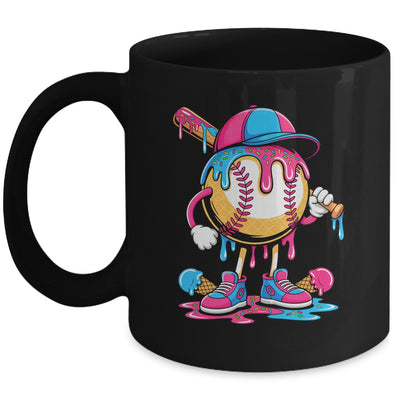 Baseball Drip Boys Ice Cream Drip Baseball Funny Sport Lover Mug | teecentury