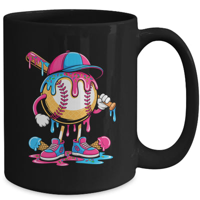 Baseball Drip Boys Ice Cream Drip Baseball Funny Sport Lover Mug | teecentury