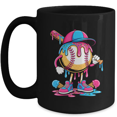 Baseball Drip Boys Ice Cream Drip Baseball Funny Sport Lover Mug | teecentury