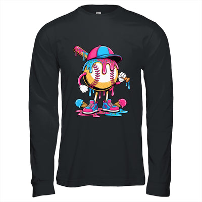 Baseball Drip Boys Ice Cream Drip Baseball Funny Sport Lover Shirt & Hoodie | teecentury