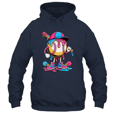 Baseball Drip Boys Ice Cream Drip Baseball Funny Sport Lover Shirt & Hoodie | teecentury