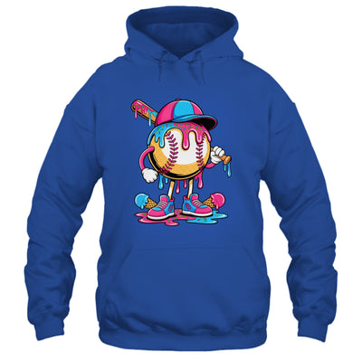 Baseball Drip Boys Ice Cream Drip Baseball Funny Sport Lover Shirt & Hoodie | teecentury