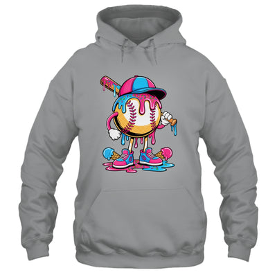 Baseball Drip Boys Ice Cream Drip Baseball Funny Sport Lover Shirt & Hoodie | teecentury
