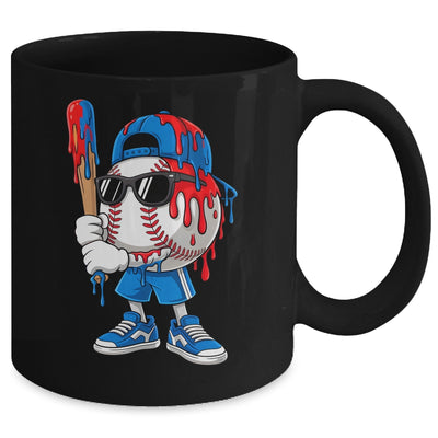 Baseball Drip Boys Ice Cream Drip Baseball Sport Lover Mug | teecentury