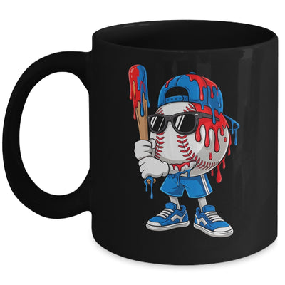 Baseball Drip Boys Ice Cream Drip Baseball Sport Lover Mug | teecentury